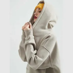 بلوفر رجالي عصري كبير الحجم مطبوع حسب الطلب مصنوع من القطن بنسبة 100% للبيع بالجملة Wholesale 100% Cotton Sweatshirt Custom Printed Mens Fashion Oversized Pullover Hoodies