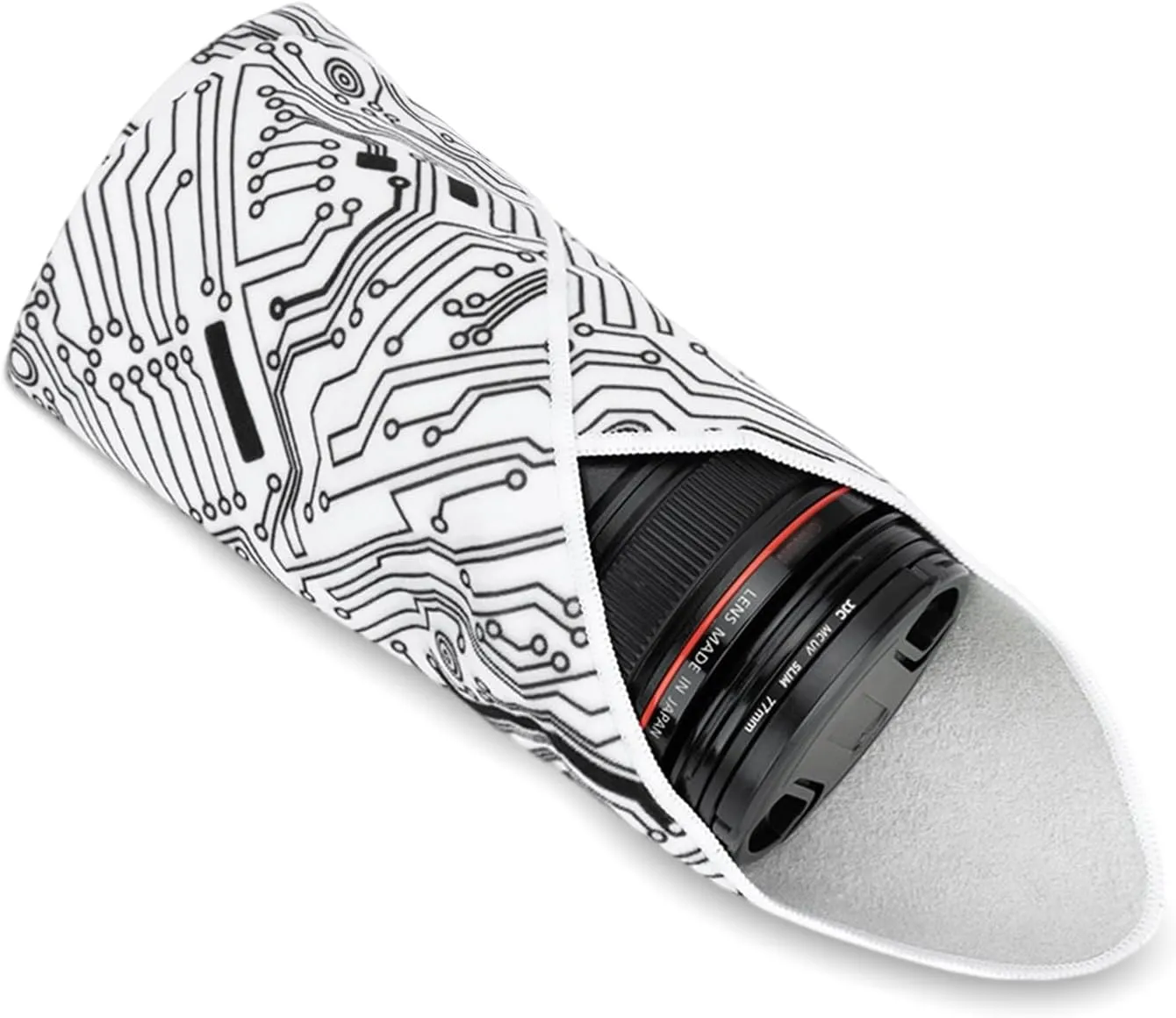 [13.8 * 13.8"] Camera Wrap with Pouch, Lens Protective Wrap,Anti-Scratch Anti-dust, Flexible Wrapper Camera Travel Accessories for DSLR Mirrorless Camera Lens Laptop Smartphone Computer iPad and More