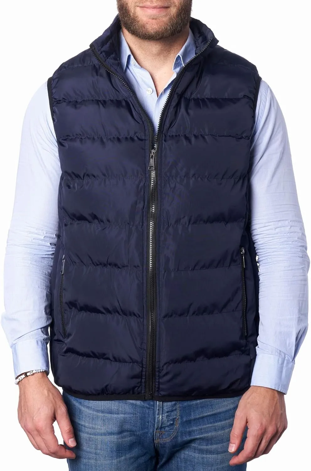 Alpine Swiss Asher Mens Lightweight Down Alternative Vest