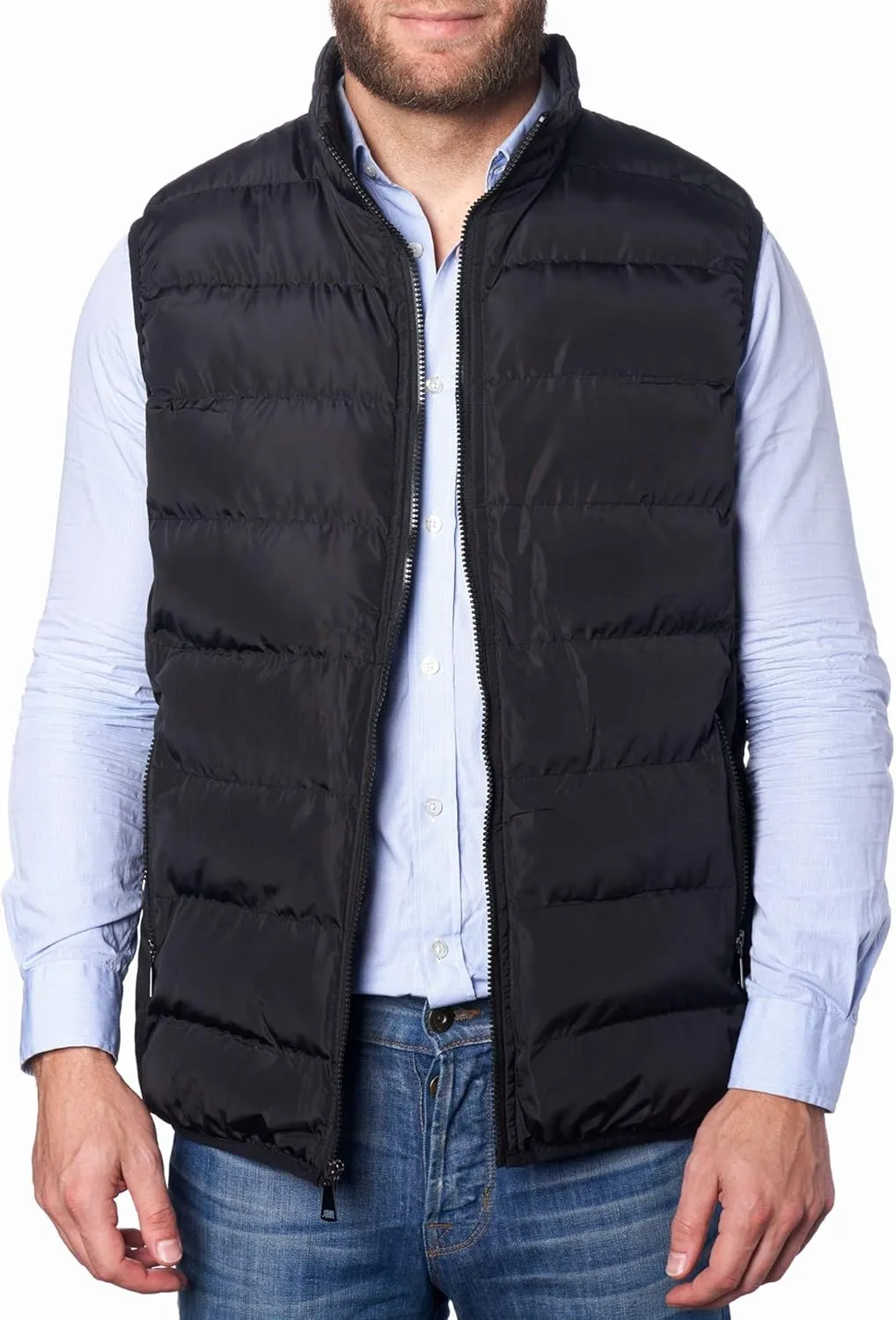 Alpine Swiss Asher Mens Lightweight Down Alternative Vest