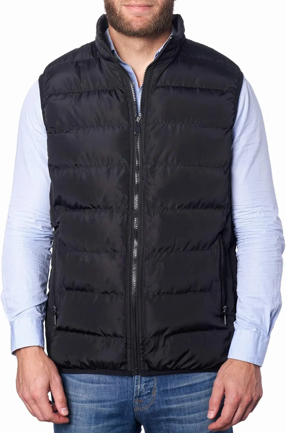 Alpine Swiss Asher Mens Lightweight Down Alternative Vest