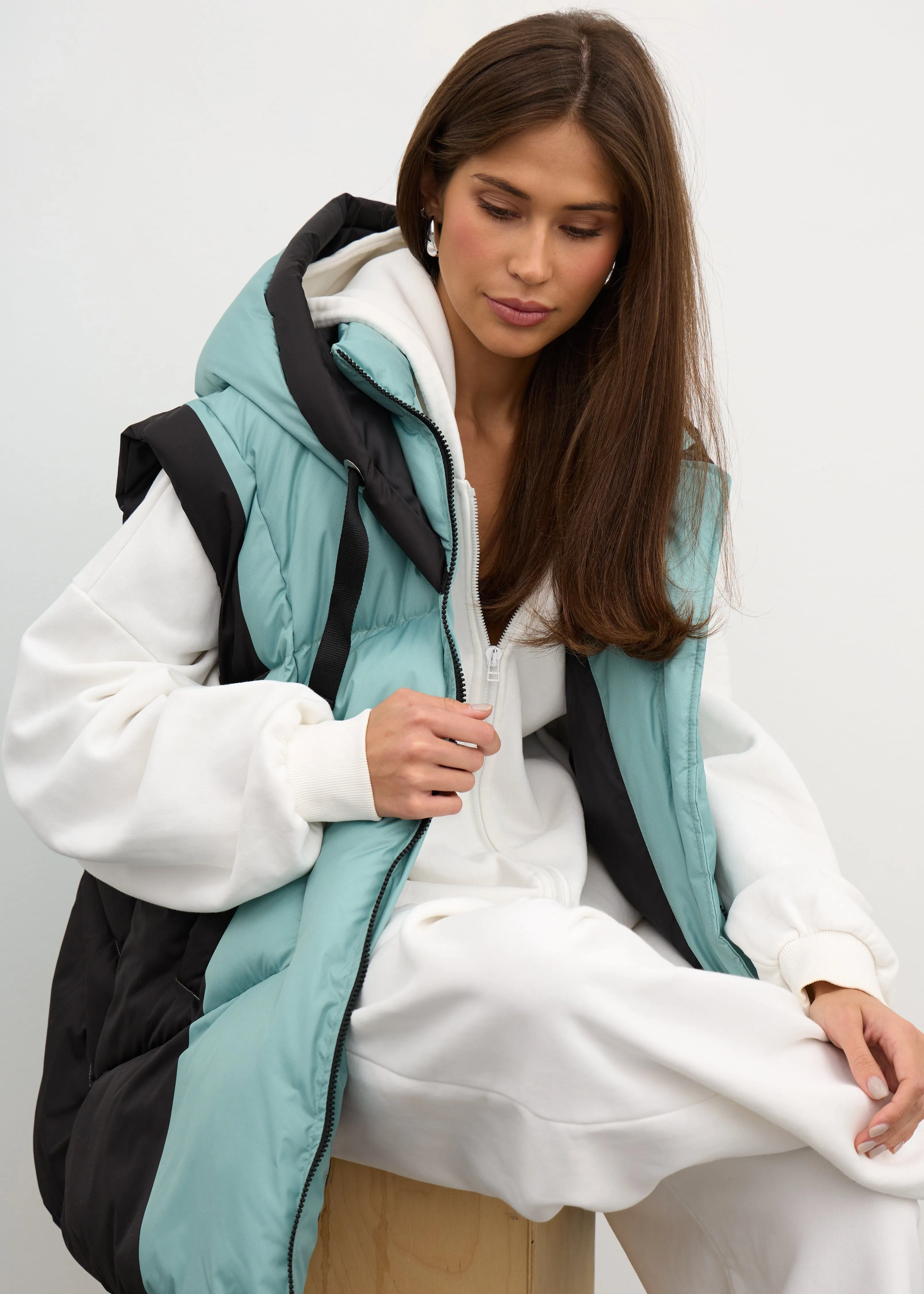 Anime Design Womens Hooded Vest