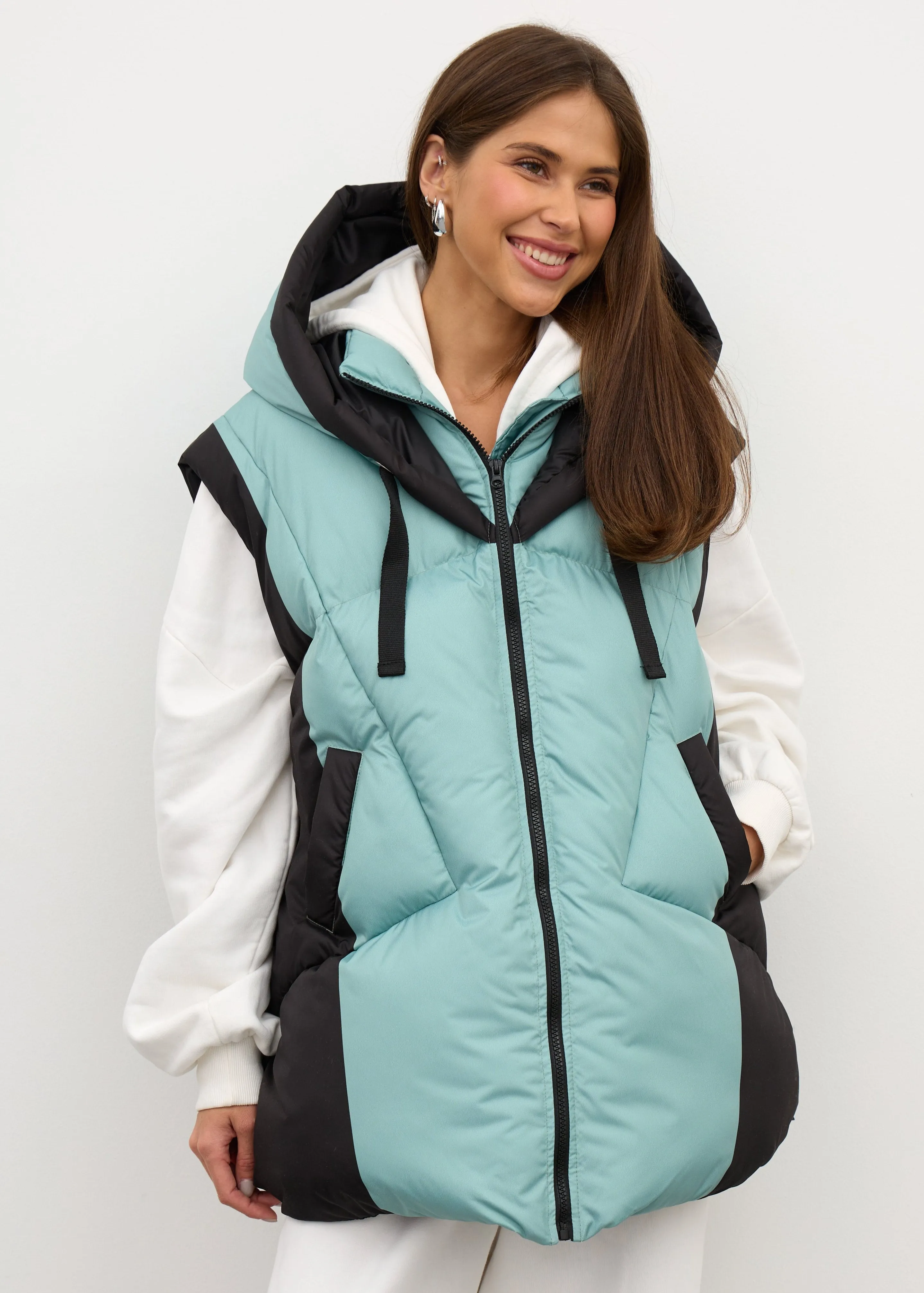 Anime Design Womens Hooded Vest