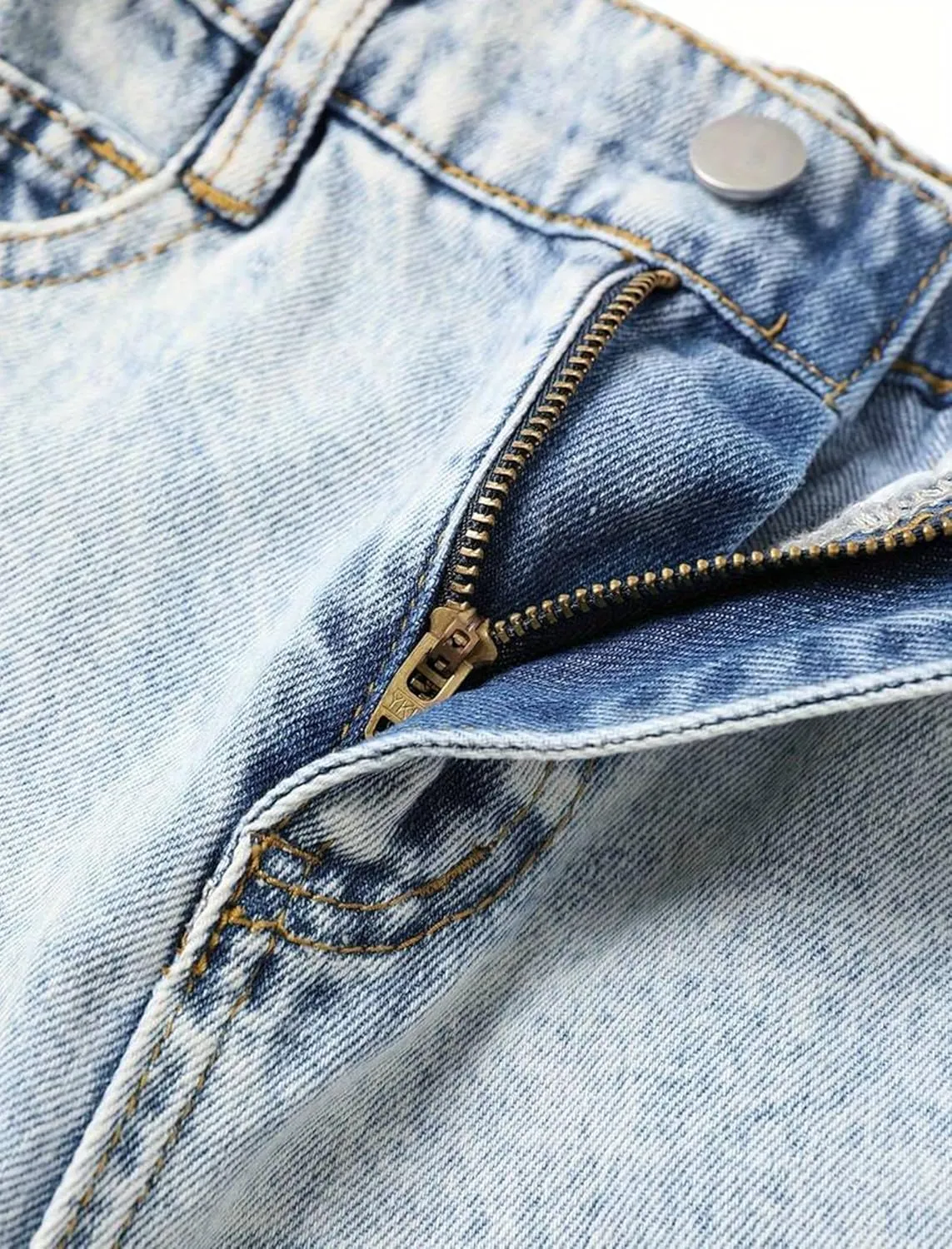 Baggy Jeans for Girls Wide Leg Ripped High Elastic Waisted Denim Pants Cute Summer Trousers Y2K Streetwear 7-14Y