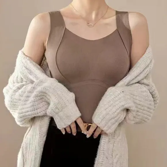 Black Friday Big Sale 60% OFF[Womens Gift] Women's Thermal Tank Tops With Built-in Bra