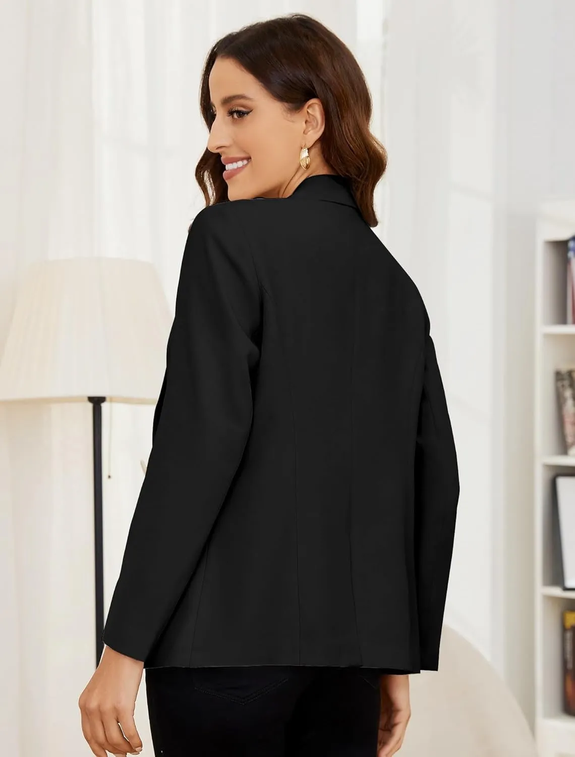 Blazer Jackets for Women: Elegant Black Blazer Women, Classic Women's Blazer for Business & Casual Style