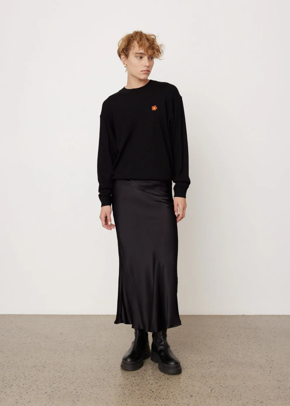 Boke Flower Crest Wool Jumper