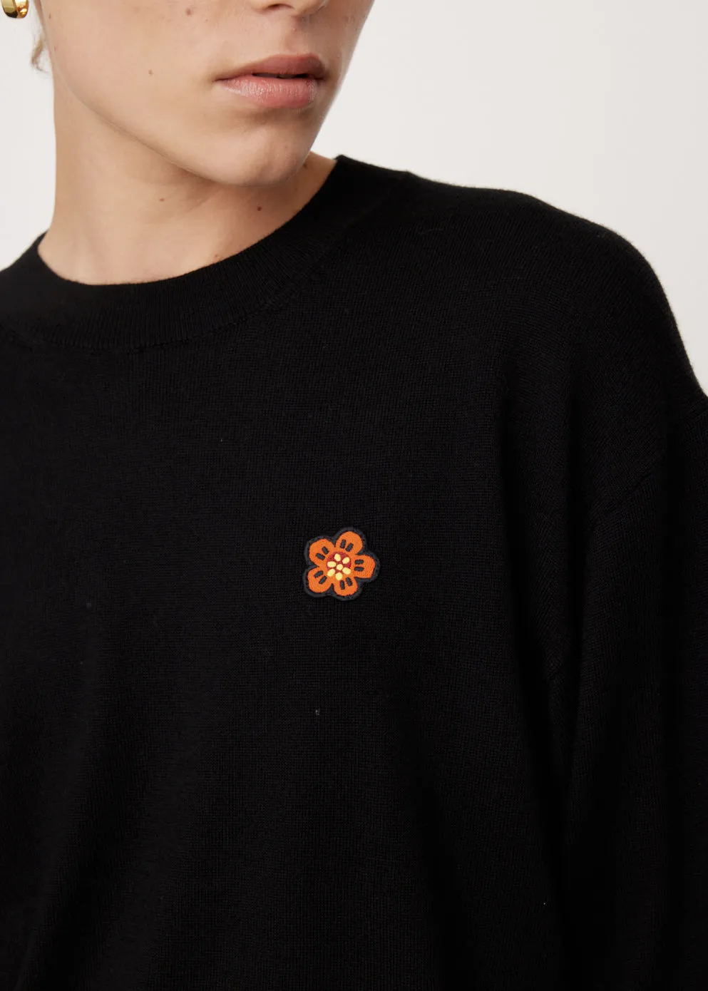 Boke Flower Crest Wool Jumper