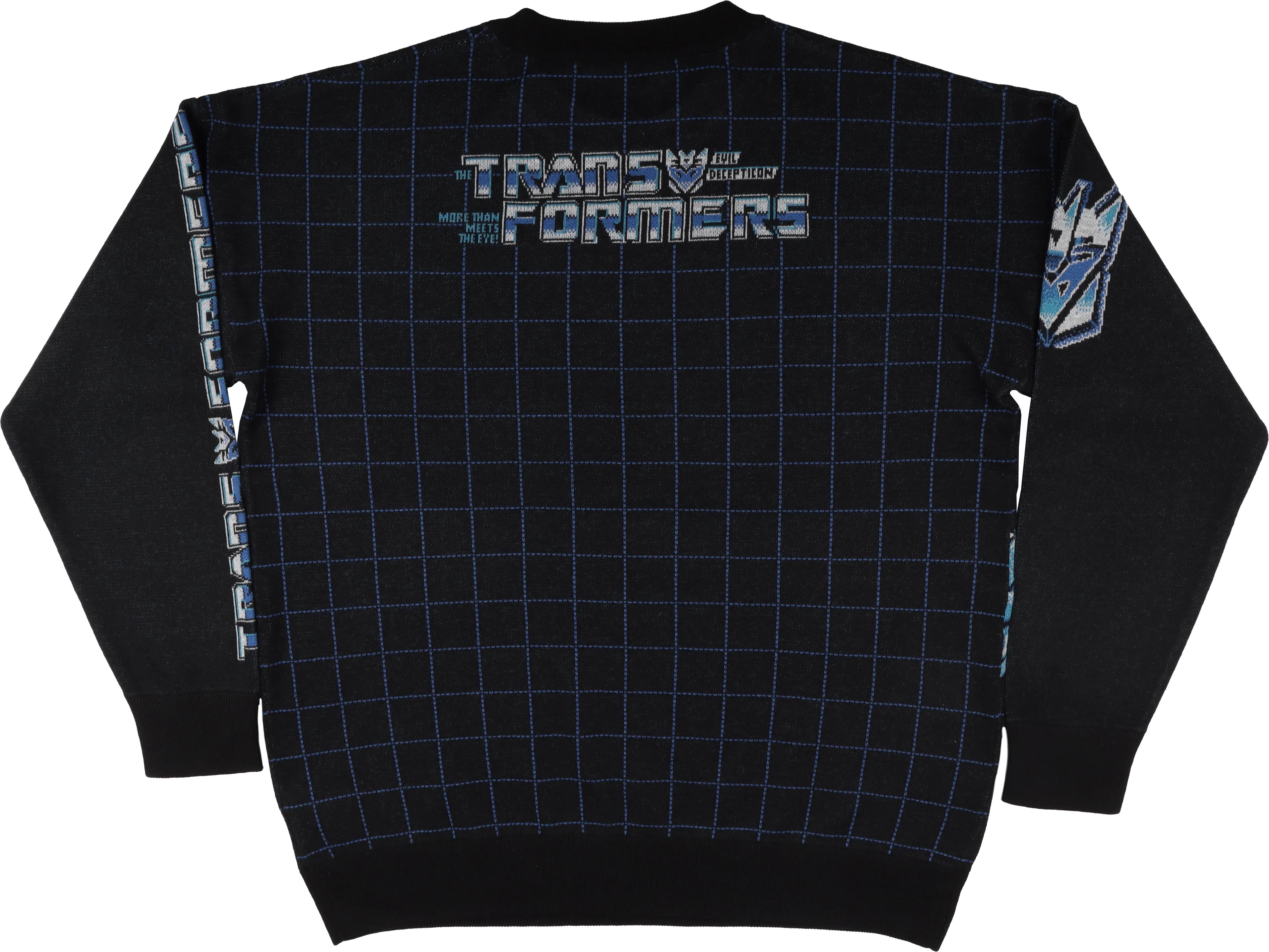 Box Art Soundwave Transformers Knitted Sweater