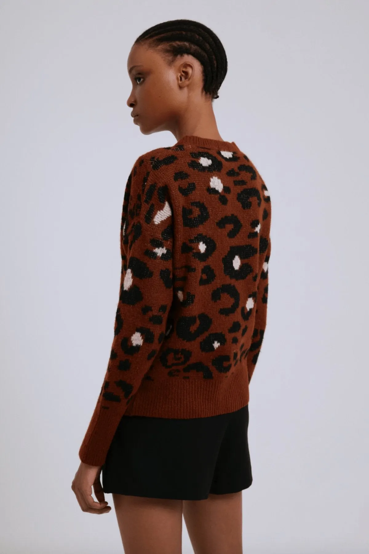 Burgundy Pepa Cardigan