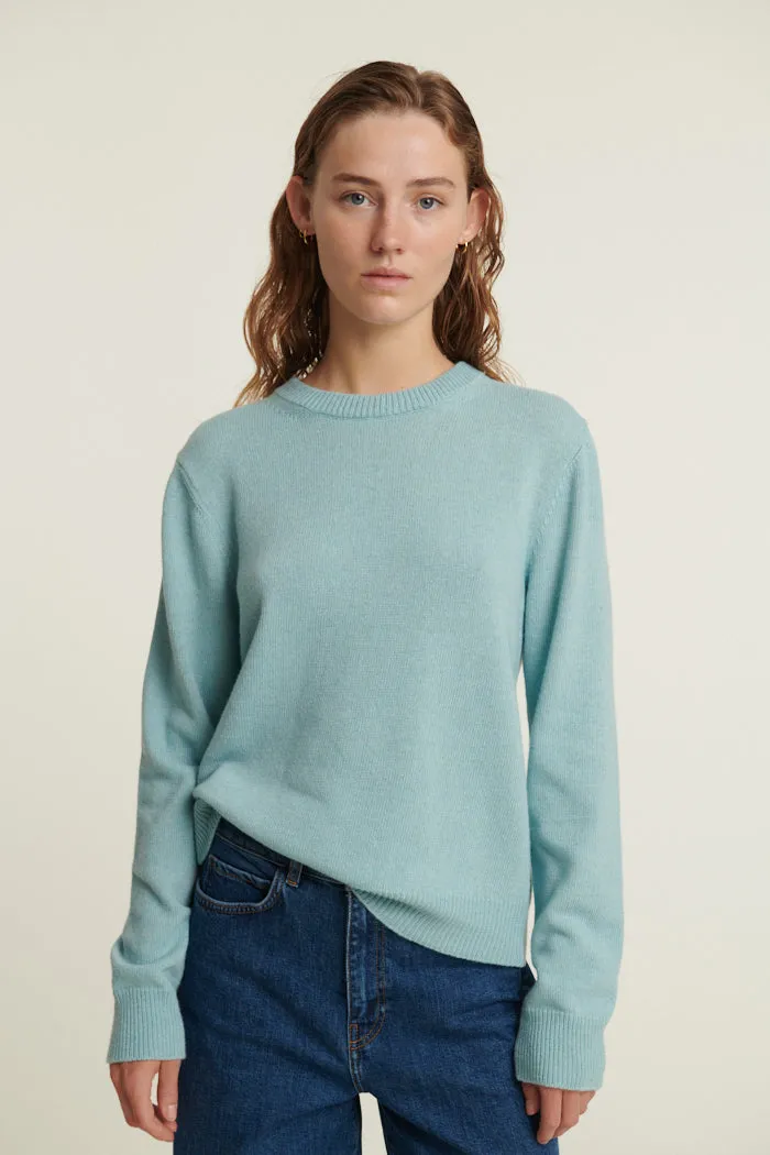 Cady O-Neck - Gossamer Green