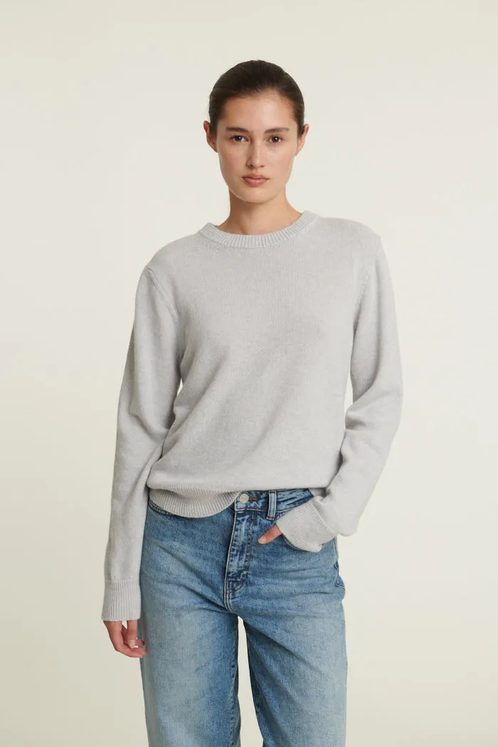 Cady O-Neck - Grey Mel.