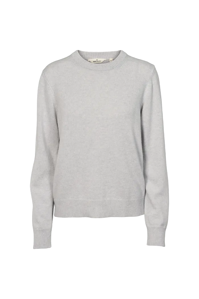 Cady O-Neck - Grey Mel.
