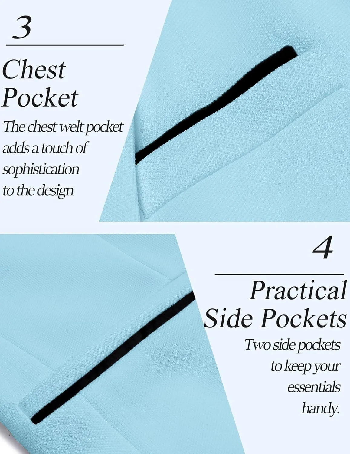 COOFANDY Men's Casual Blazer Jacket Slim Fit Sports Coat Business Suit Jackets One Button