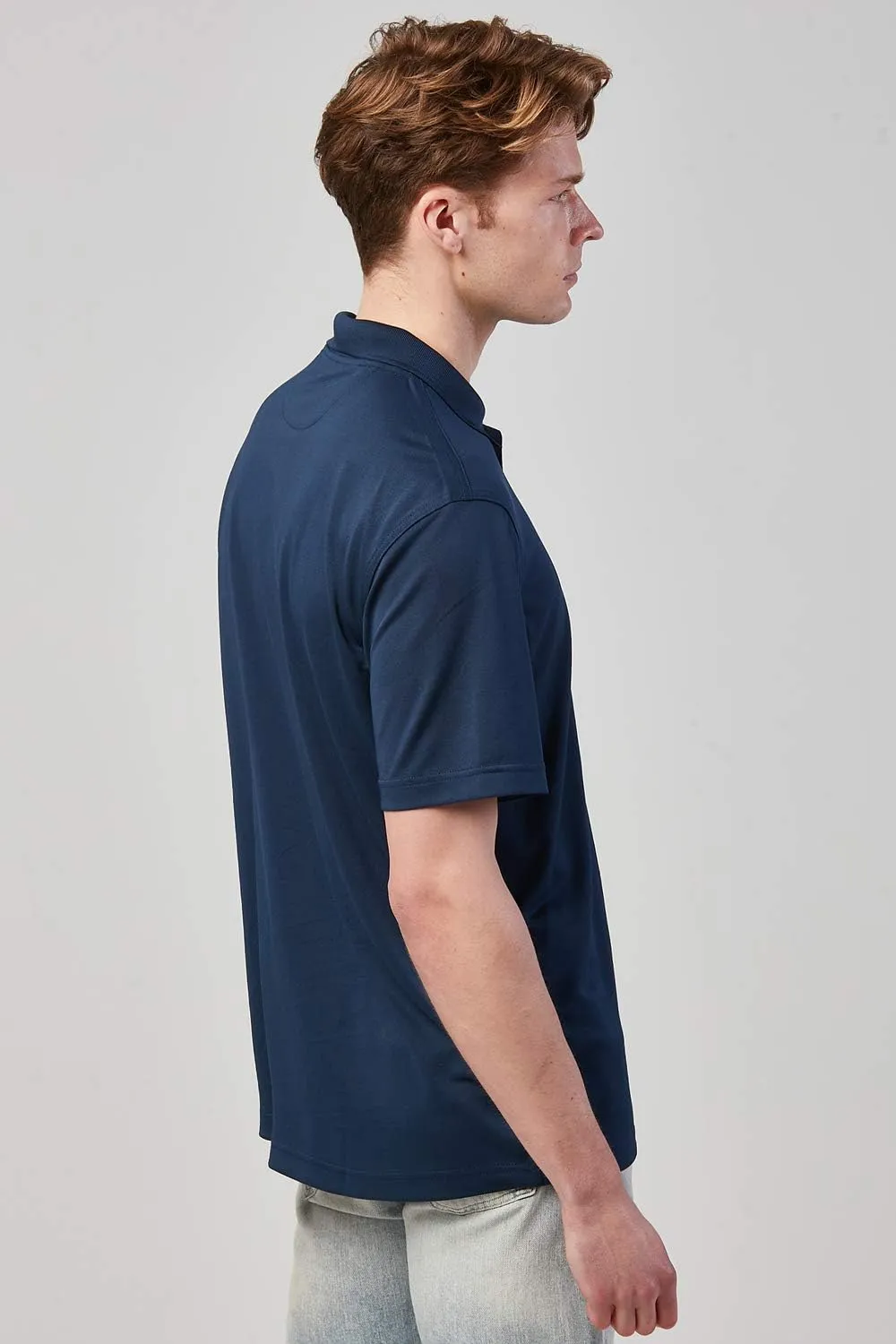 DEVOPS Men's Regular-Fit Quick-Dry Performance Golf Polo Shirts (Pack of 2)