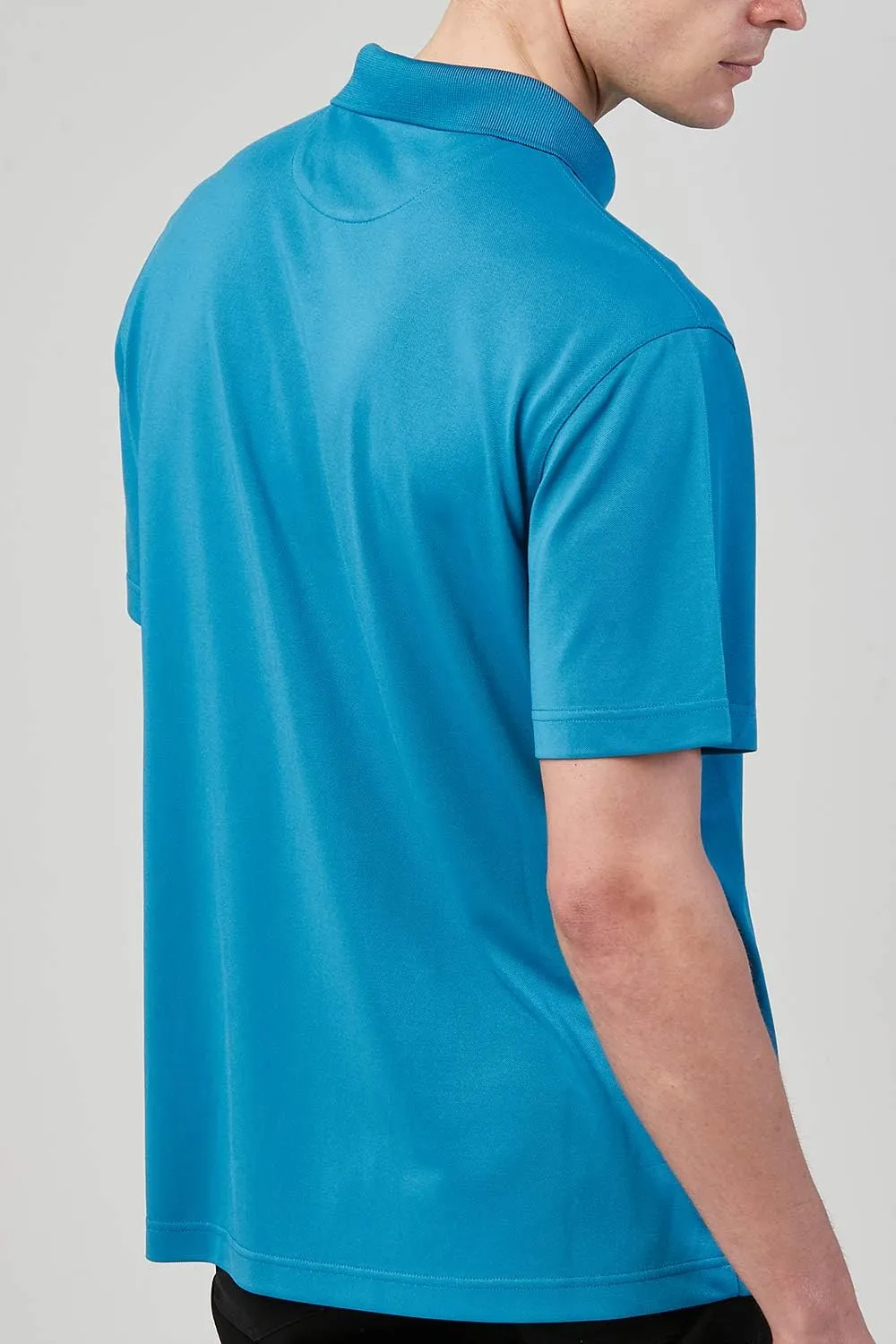 DEVOPS Men's Regular-Fit Quick-Dry Performance Golf Polo Shirts (Pack of 2)