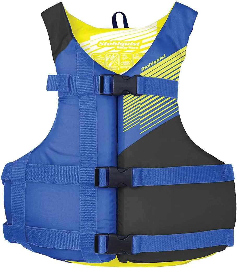 Fit Youth Life Jacket - Coast Guard Approved, High Mobility PFD, Buoyancy Foam, Fully Adjustable for Children