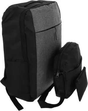 GANAZONO Travel Laptop Backpack Durable Multi Functional Shoulder Bag for Women Spacious Briefcase Zippers for Business Cycling Capacity Grey Design