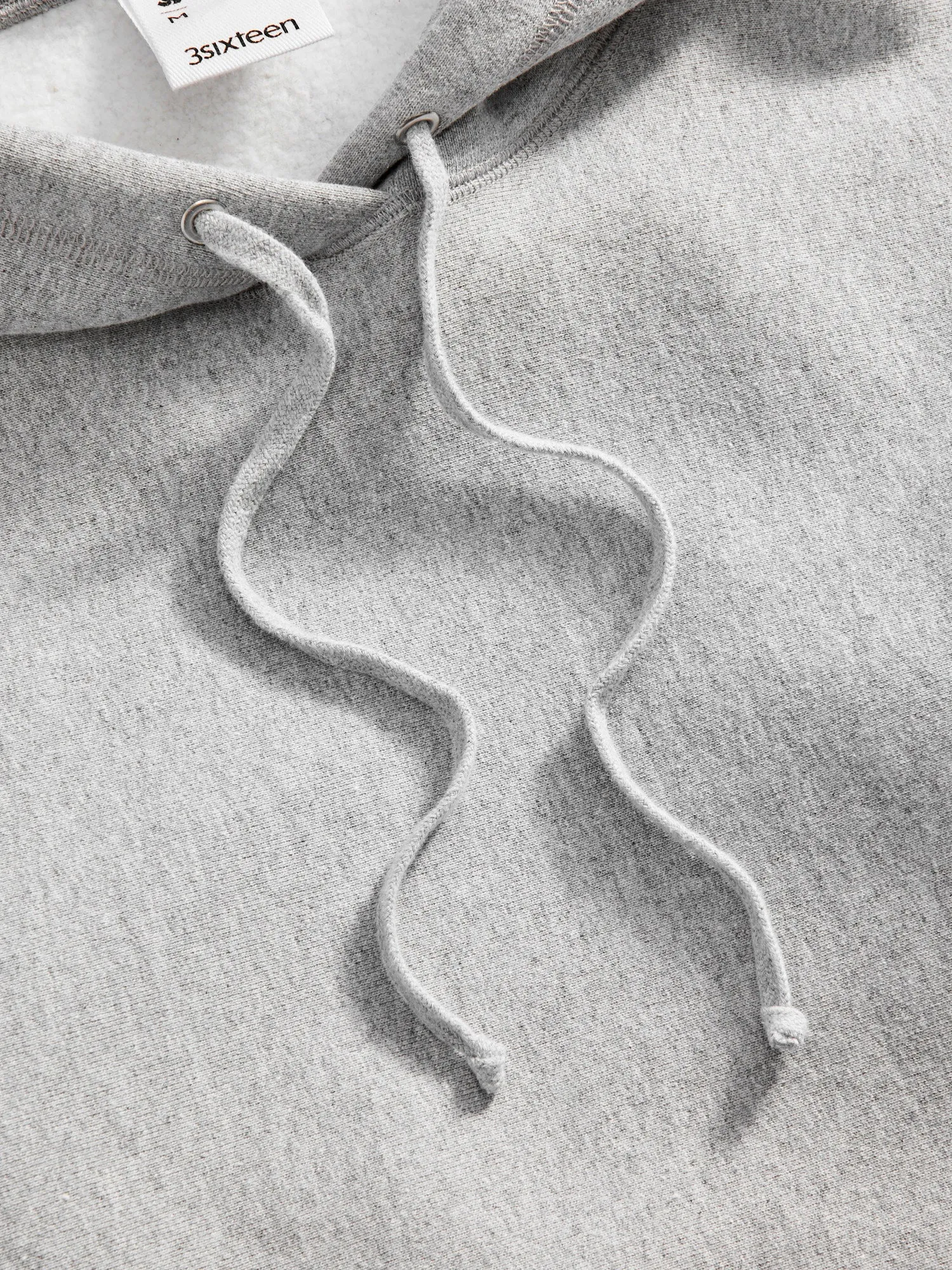 Heavyweight Pullover Hoodie in Heather Grey