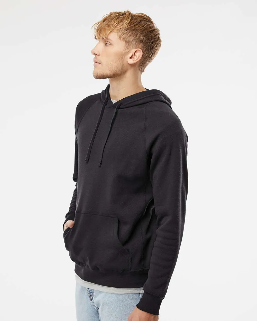 Independent Trading Co. Special Blend Raglan Hooded Sweatshirt
