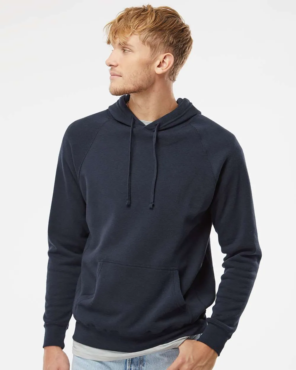 Independent Trading Co. Special Blend Raglan Hooded Sweatshirt