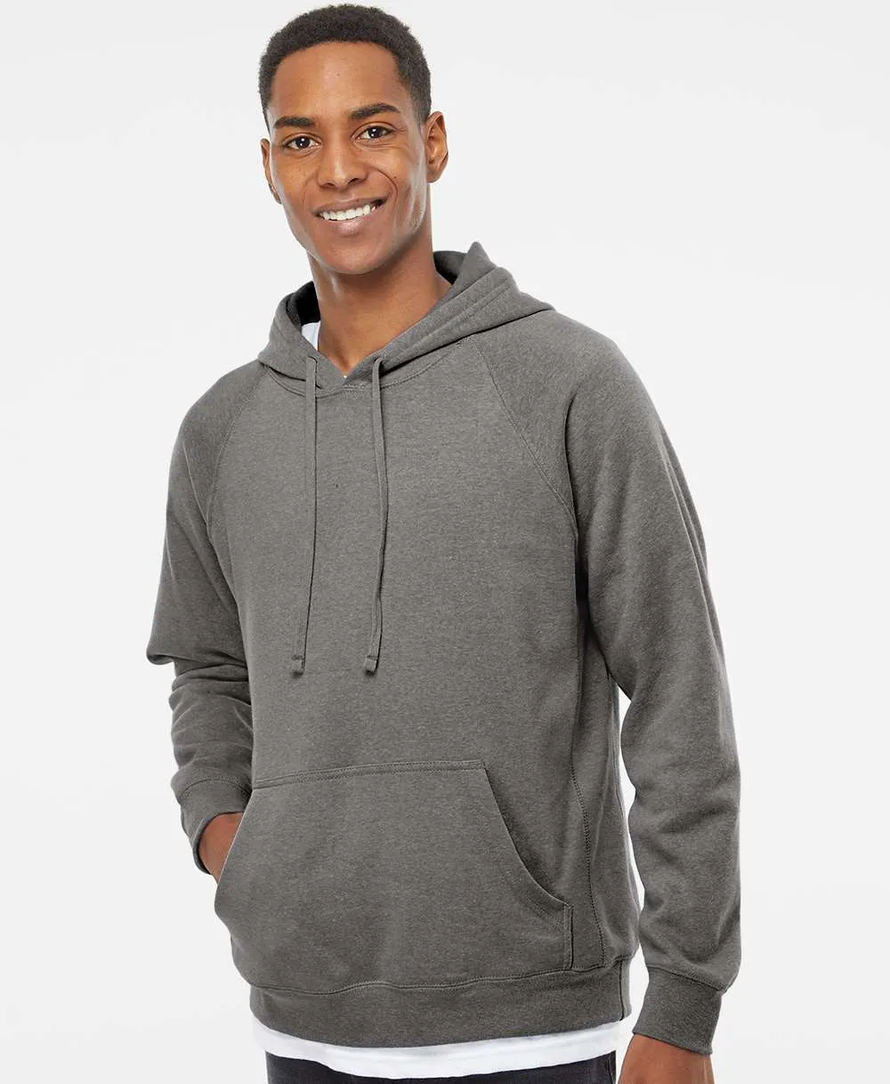 Independent Trading Co. Special Blend Raglan Hooded Sweatshirt