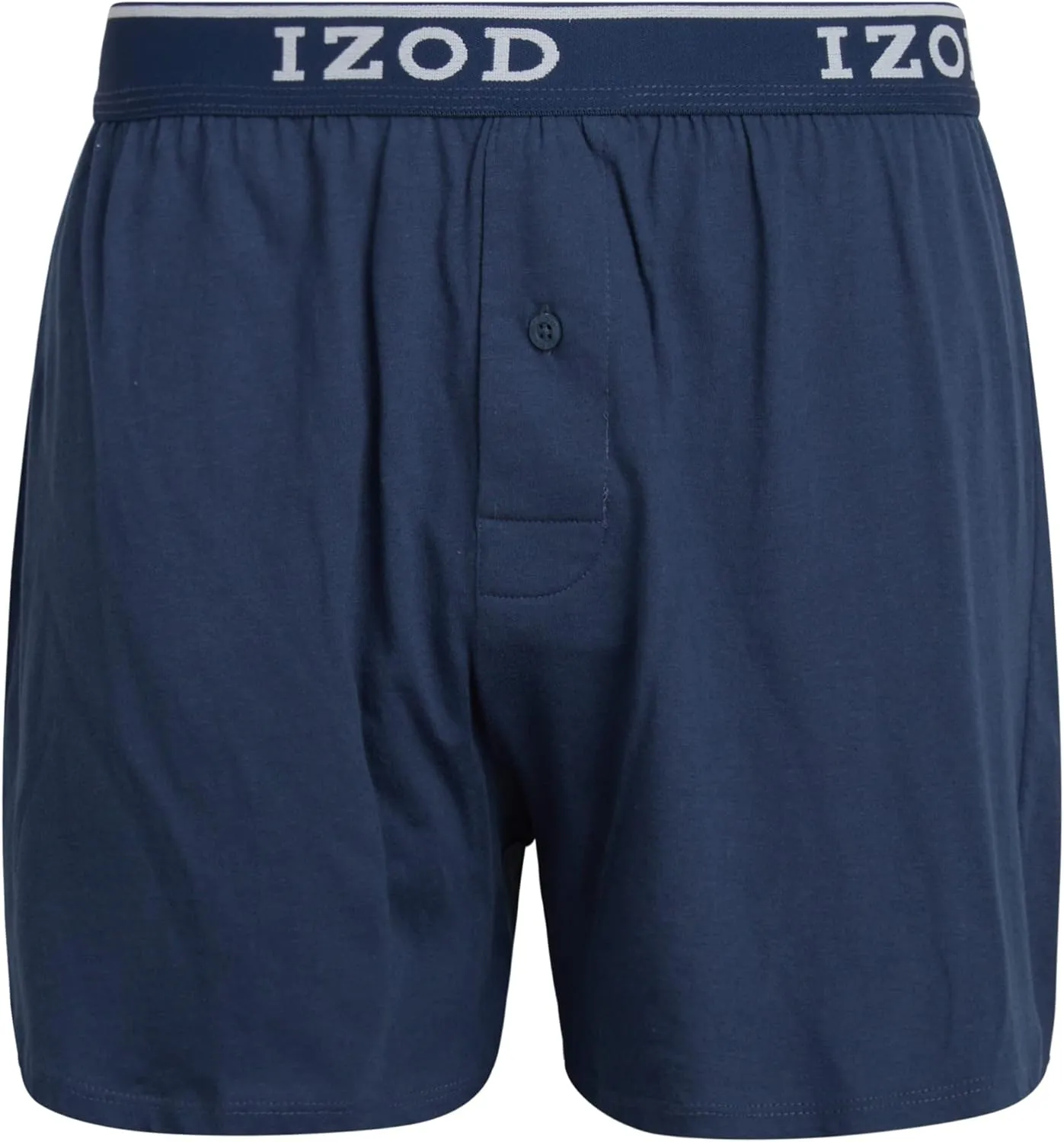 IZOD Men's Boxer Shorts - 8 Pack Classic Knit Mens Underwear Boxers with Functional Fly - Breathable Boxers for Men (M-2XL)