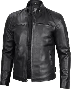 Leather Jacket Men, Black and Brown Leather Jackets For Men