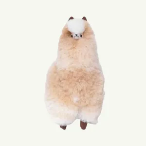 Medium Alpaca Plush (Brown   Mix)