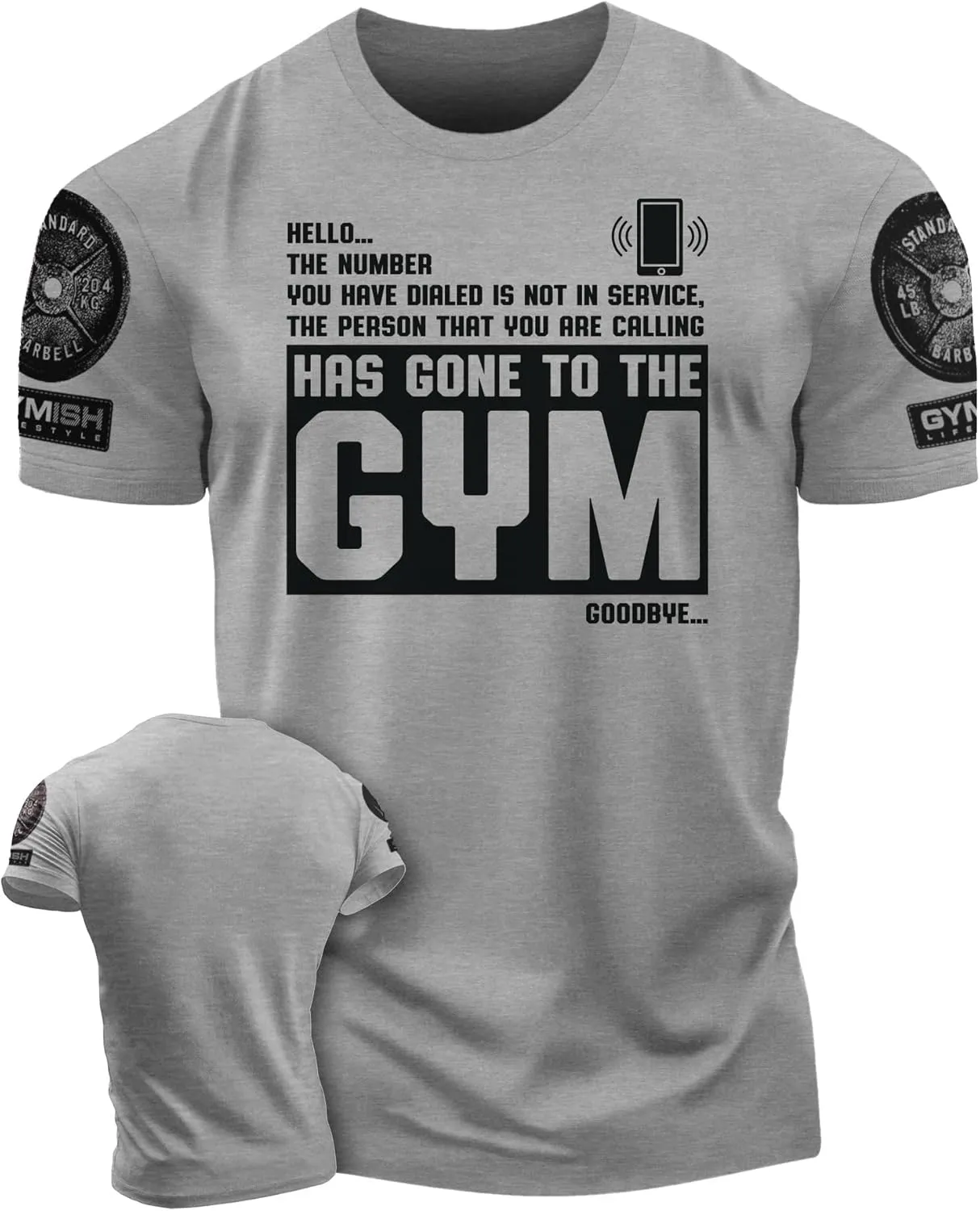 Person Has Gone to The Workout Motivation Thing Gym Shirt for Men