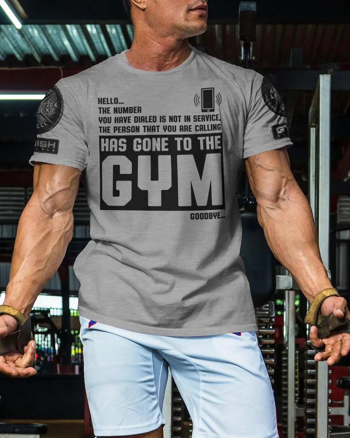 Person Has Gone to The Workout Motivation Thing Gym Shirt for Men