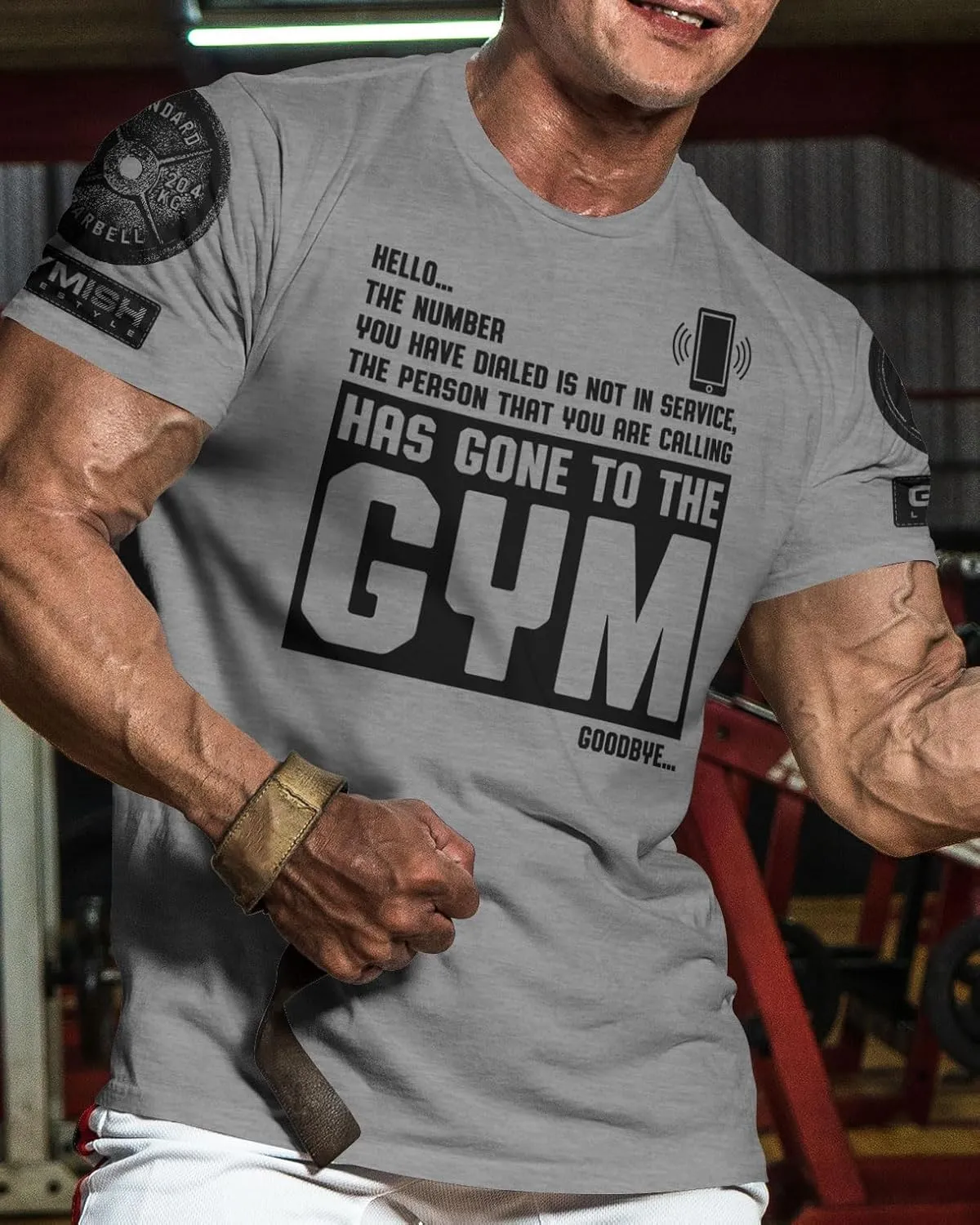 Person Has Gone to The Workout Motivation Thing Gym Shirt for Men