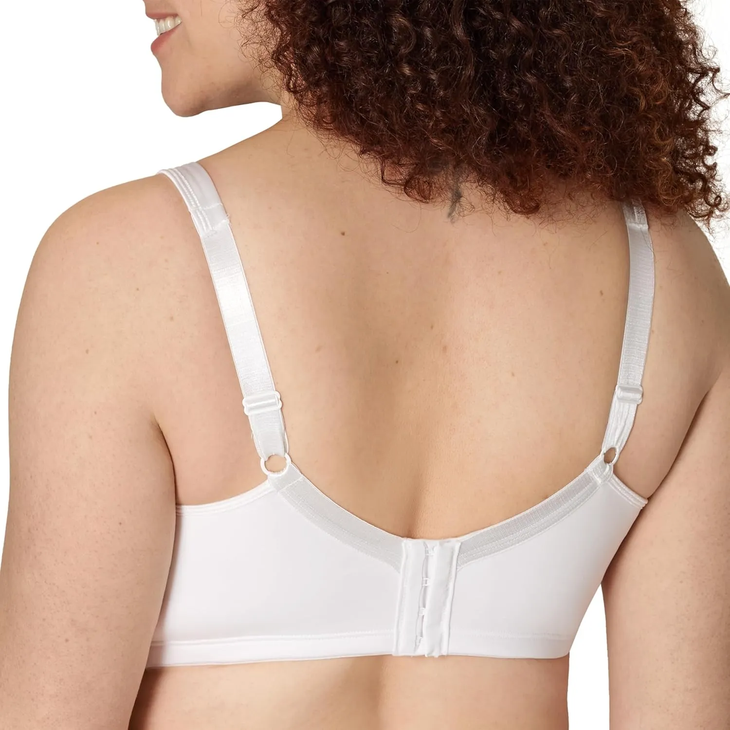 Playtex Women's Wireless Bra, 18 Hour Plus-Size T-Shirt Bras Available, Smoothing, Full Coverage, 4803, Single or 2-Pack