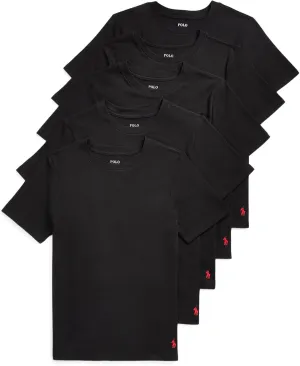 POLO RALPH LAUREN Boys' Multi-Pack Short Sleeve Undershirt