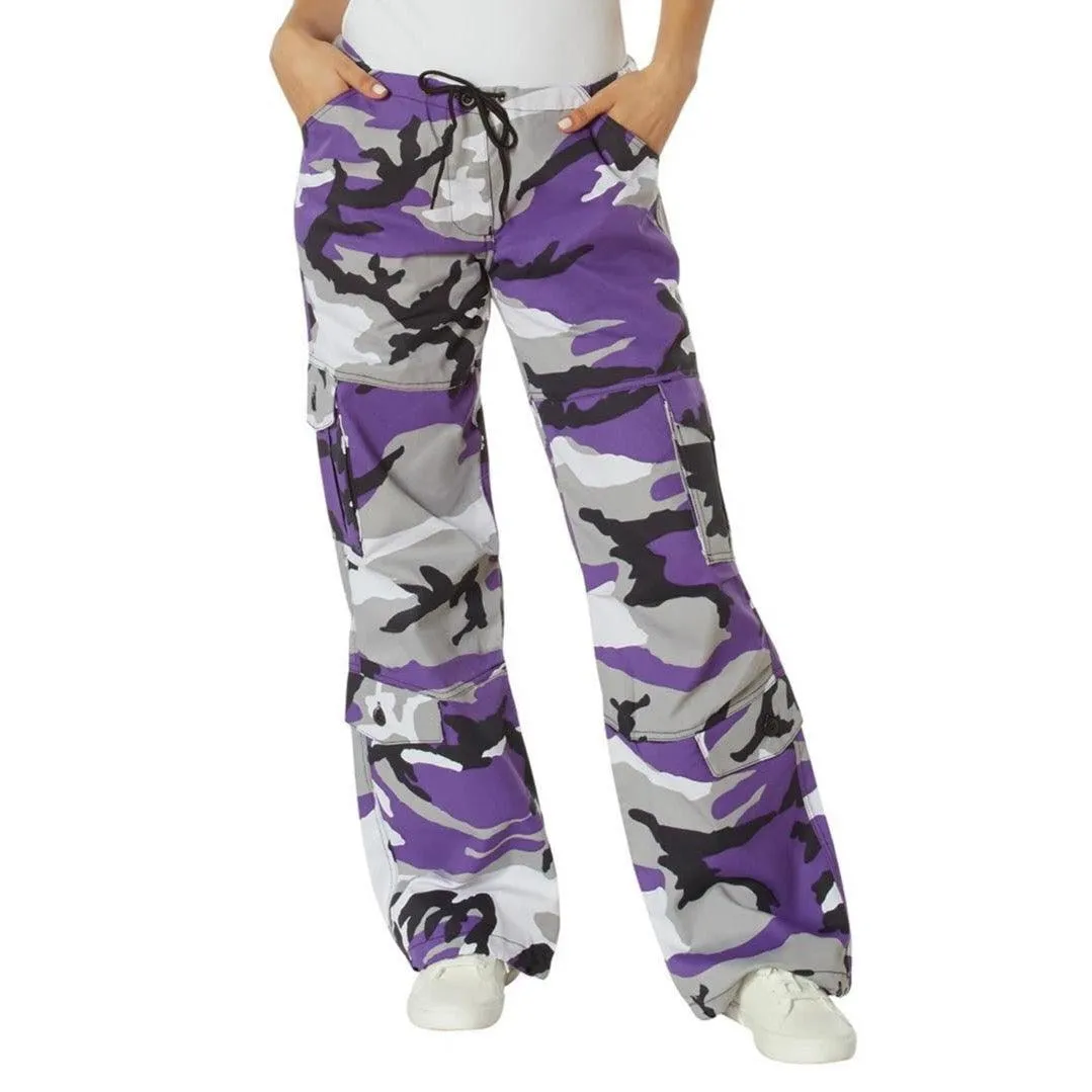 Rothco Womens Paratrooper Colored Camo Fatigues