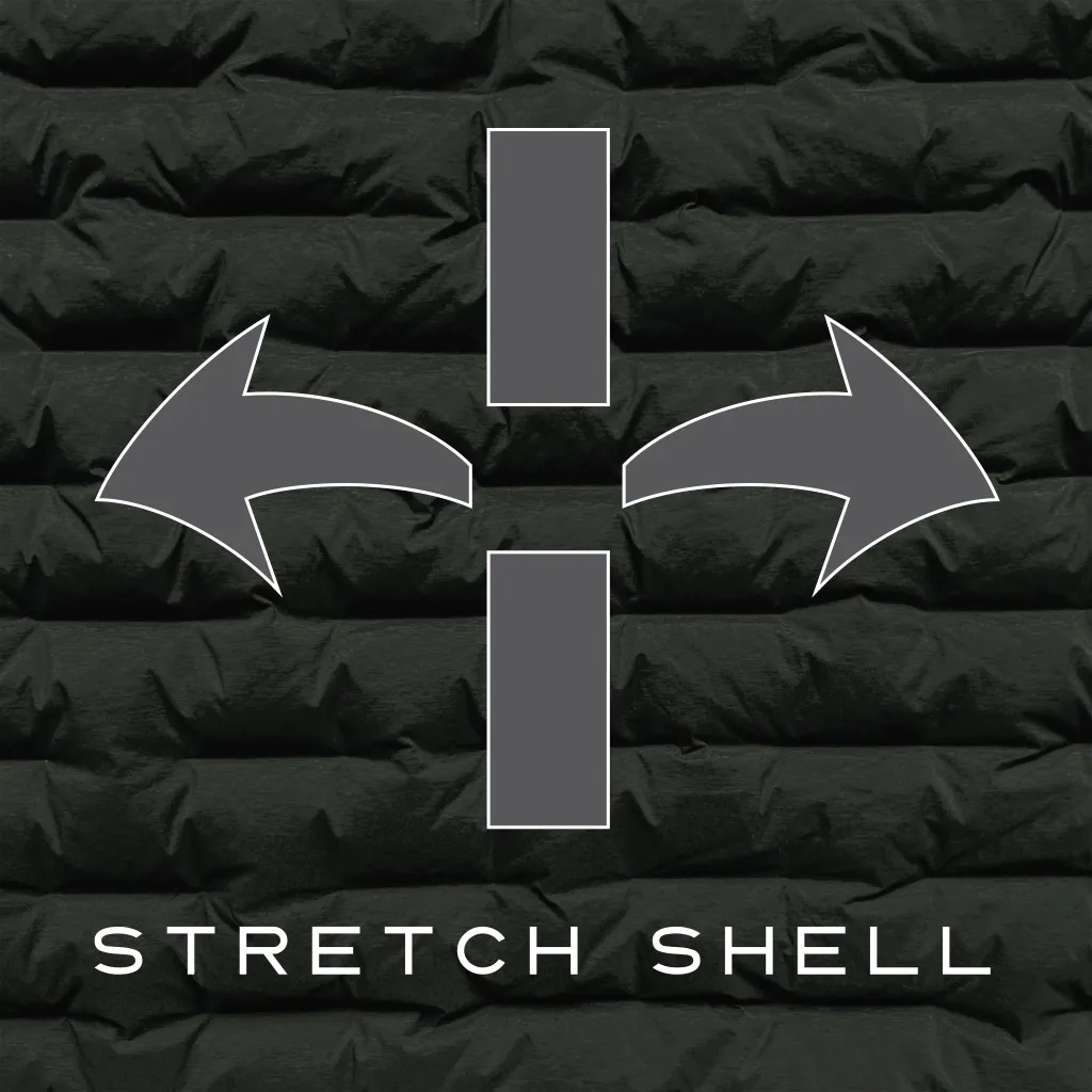 Stratus Down Hoodie - Spectre Green