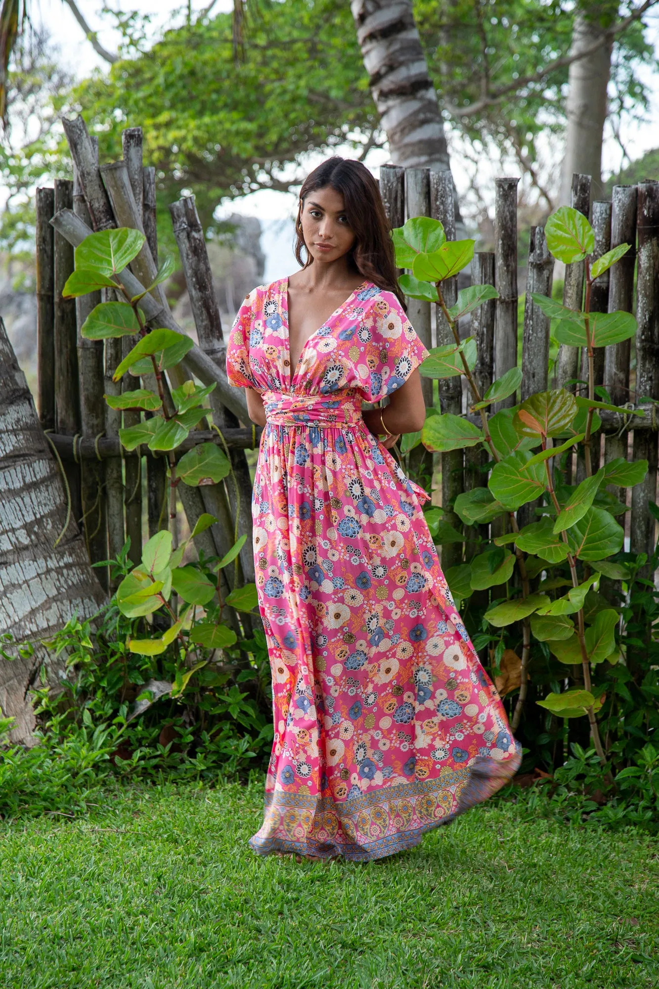 Tammy Infinity Dress in Premium Okinawa Coral