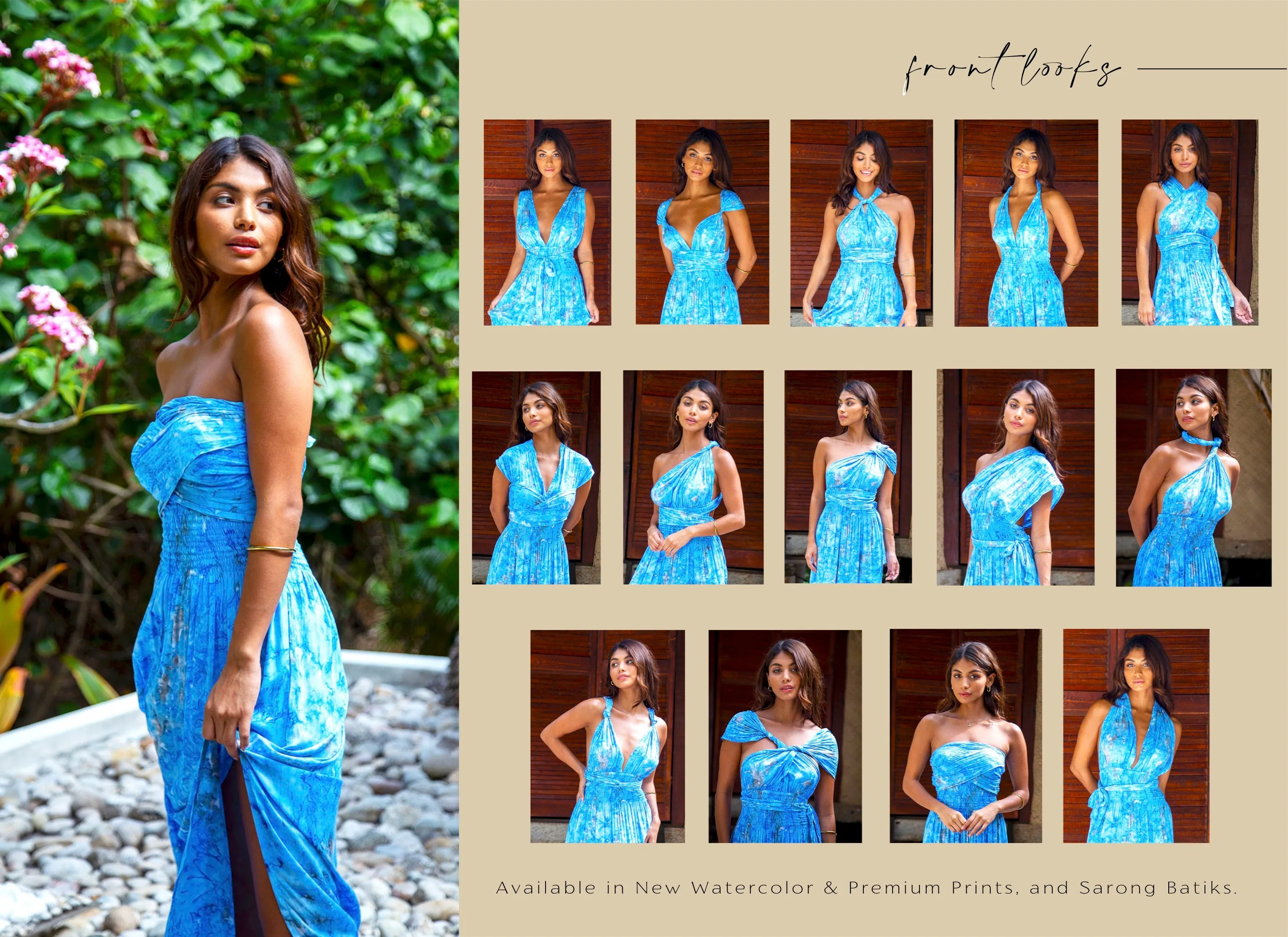 Tammy Infinity Dress in Premium Okinawa Coral