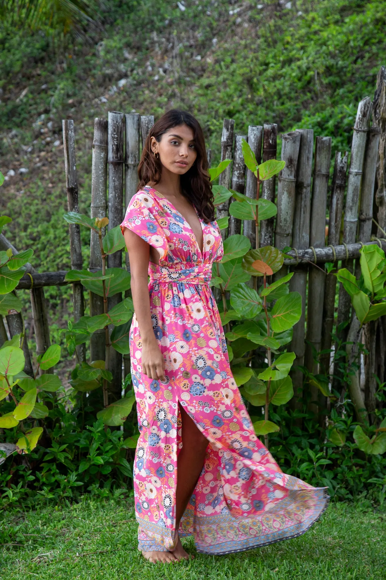 Tammy Infinity Dress in Premium Okinawa Coral