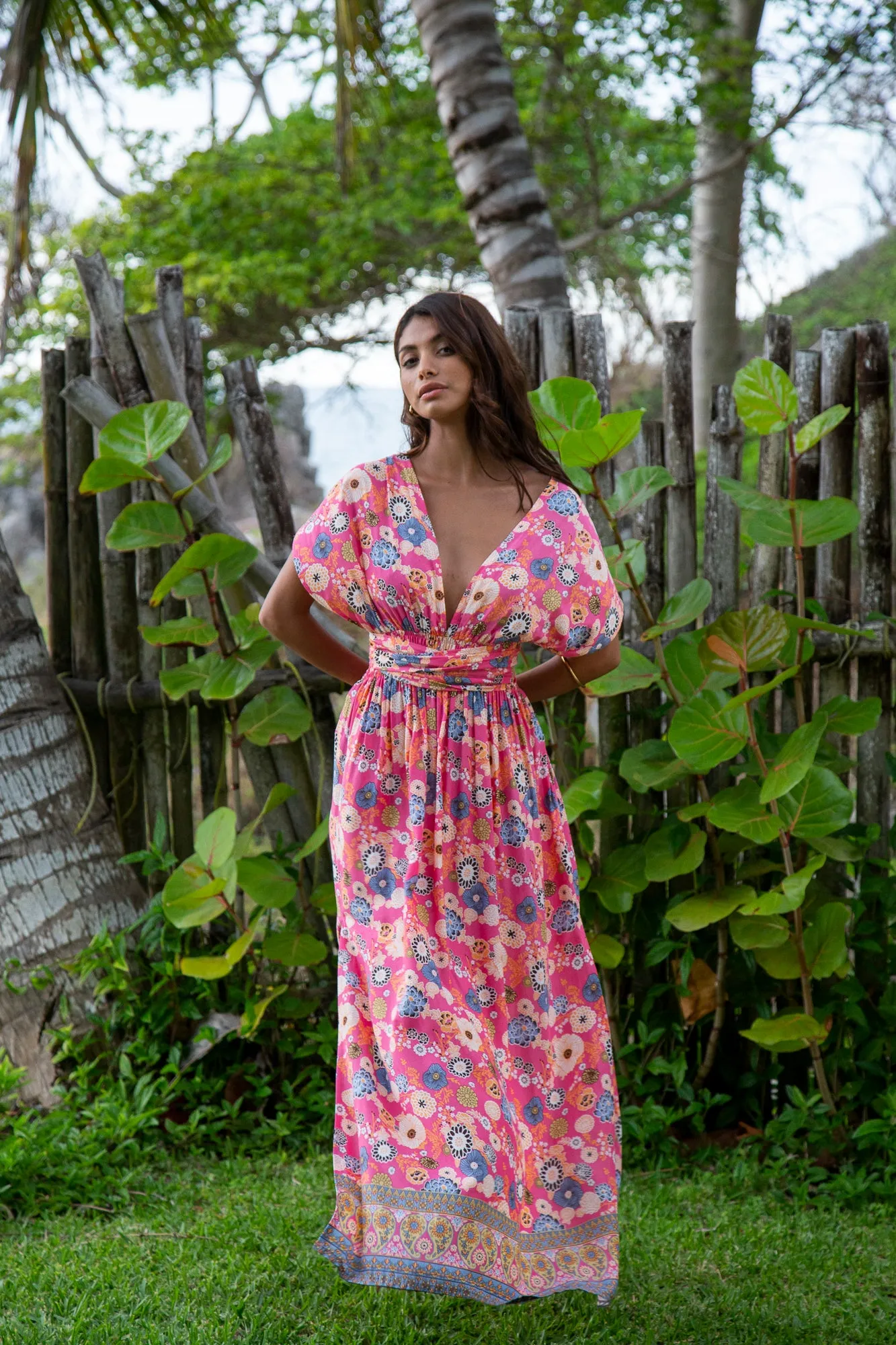 Tammy Infinity Dress in Premium Okinawa Coral