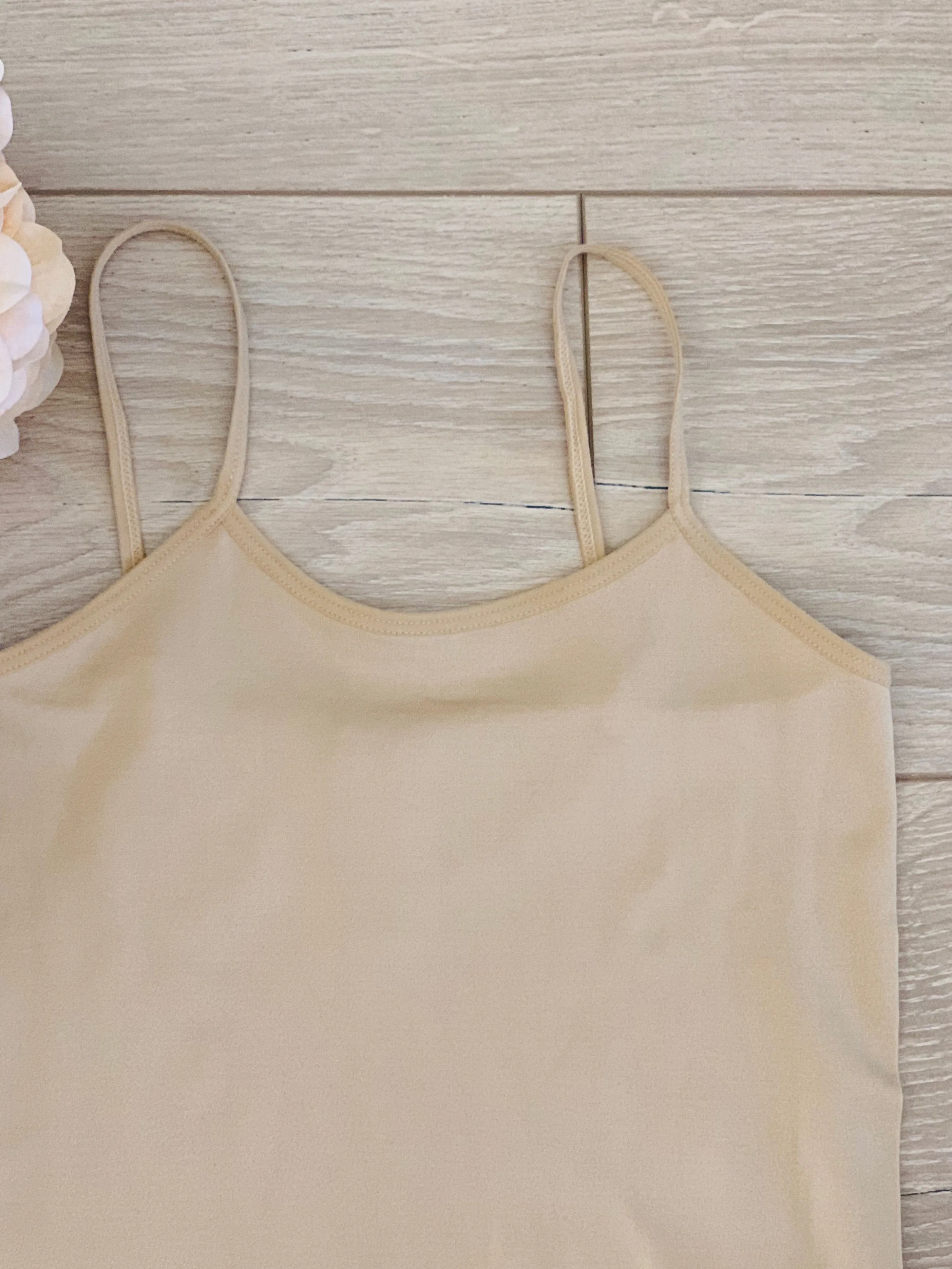 Taupe Seamless Cami Top