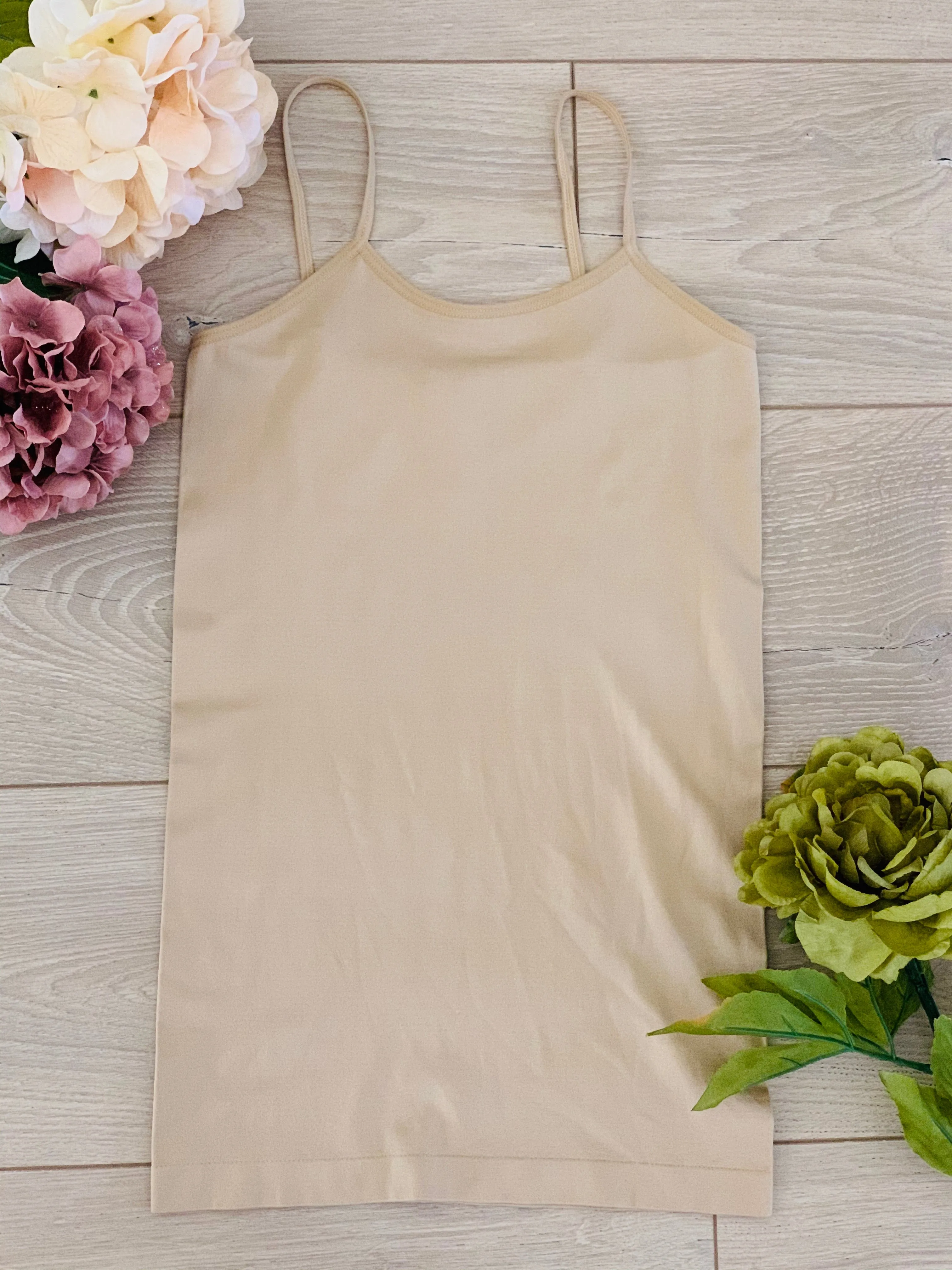 Taupe Seamless Cami Top