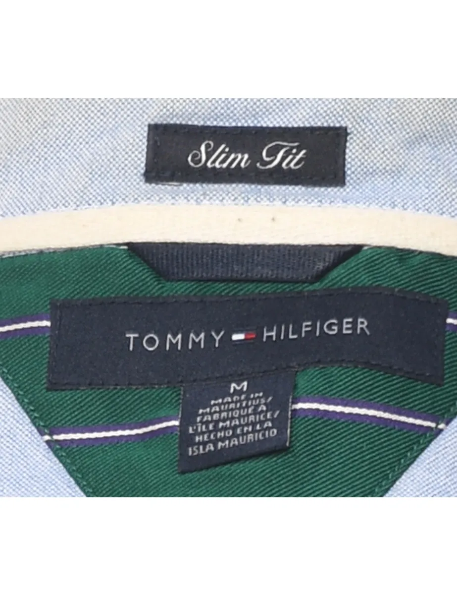 Tommy Hilfiger Checked Navy Shirt - M