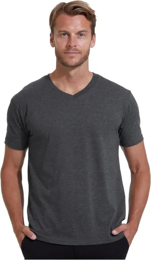 True Classic Mens V Neck T Shirts  Soft, Fitted Undershirts for Men Pack  Mens Undershirts  Cotton Blend, Tag-Free