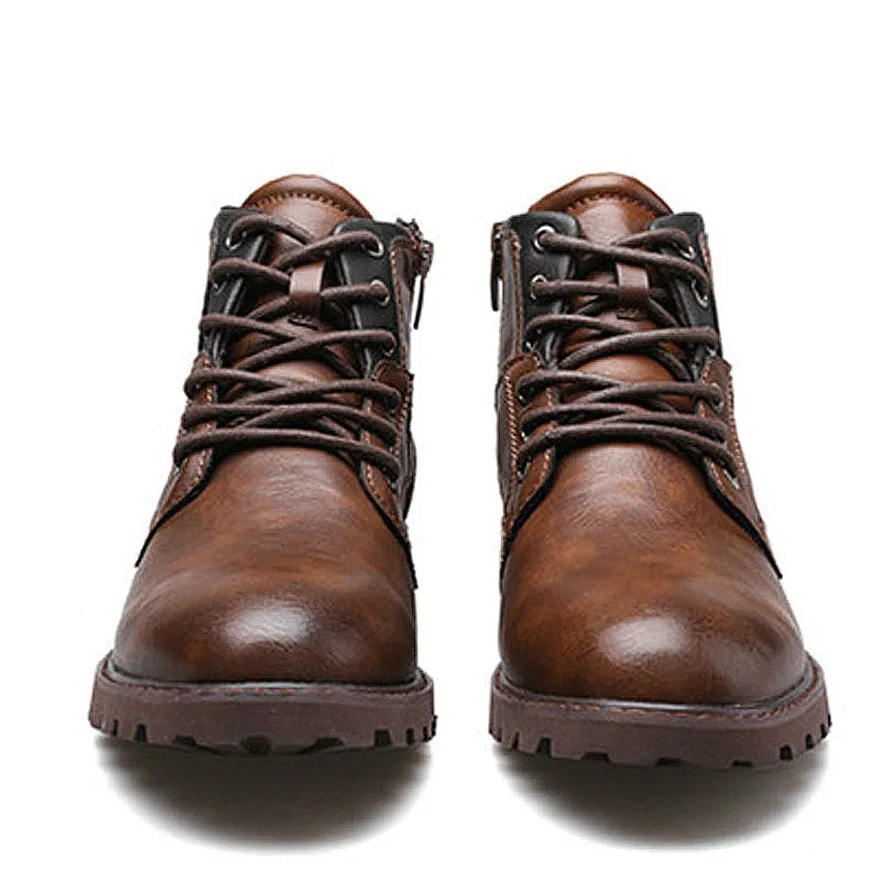 West Louis Handmade Leather Outdoor Ankle Boots