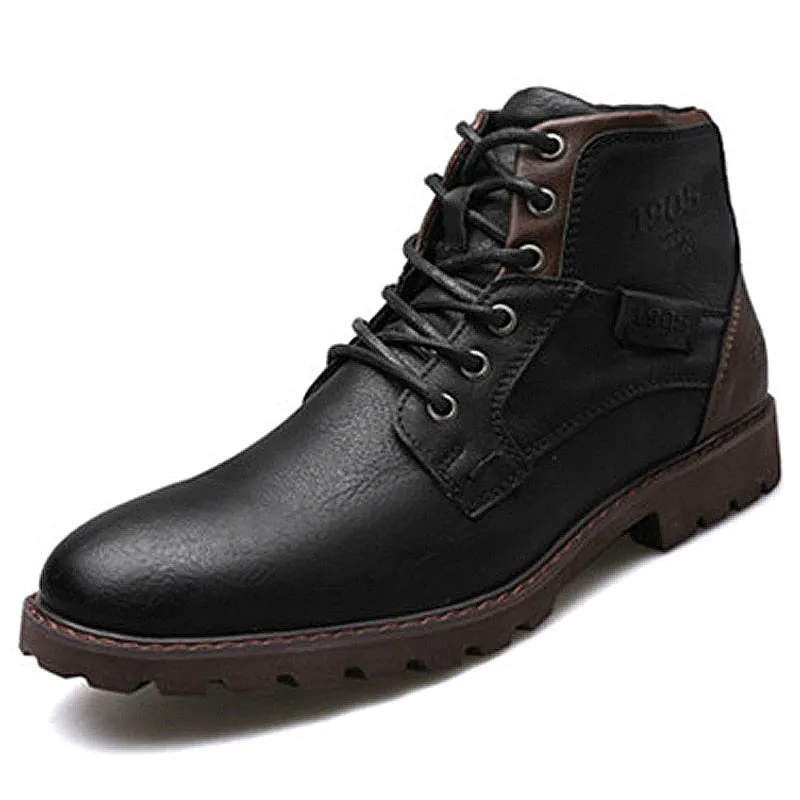 West Louis Handmade Leather Outdoor Ankle Boots